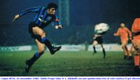Coppa UEFA, 26 novembre 1986 Dukla Praga-Inter 0-1 Altobelli con uno spettacolare tiro al volo realizza il gol vittoria