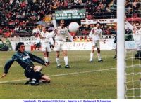 Campionato, 10 gennaio 1999: Inter - Venezia 6-2,  il primo gol di Zamorano
