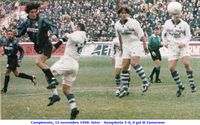 Campionato, 15 novembre 1998: Inter - Sampdoria 3-0, il gol di Zamorano