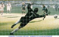 Campionato, 15 novembre 1998: Inter - Sampdoria 3-0, il secondo gol di Djorkaeff