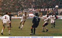 Campionato, 29 novembre 1998: Inter - Salernitana 2-1, il gol vittoria di Zanetti