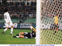 Campionato, 11 marzo 2000: Lazio - Inter 2-2, gol di Recoba e Inter in vantaggio