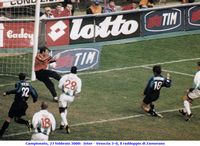 Campionato, 27 febbraio 2000:  Inter - Venezia 3-0, il raddoppio di Zamorano