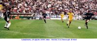 Campionato, 29 agosto 1999: Inter - Verona, 3-0 il terzo gol  di Vieri