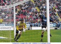 Campionato, 6 maggio 2001: Inter - Atalanta 3-0, il raddoppio di Vieri