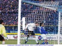 Campionato, 9 dicembre 2001: Brescia - Inter 1-3, Vieri riporta l'Inter in vantaggio