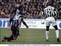Campionato, 9 marzo 2002: Inter - Juventus 2-2, Seedorf porta in vantaggio l'Inter