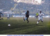 Campionato, 1 dicembre 2002: Inter - Brescia 4-0, Vieri porta l'Inter in vantaggio