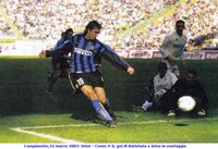 Campionato,16 marzo 2003: Inter - Como 4-0, gol di Batistuta e Inter in vantaggio