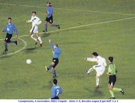 Campionato, 6 novembre 2002: Empoli - Inter 3-4, Recoba segna il gol dell' 1 a 3