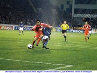 Champions League, 19 marzo 2003: Bayer Leverkusen-Inter 0-2, gol di Martins e Inter in vantaggio