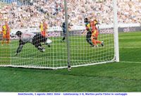 Amichevole, 1 agosto 2003: Inter - Galatasaray 3-0, Martins porta l'Inter in vantaggio