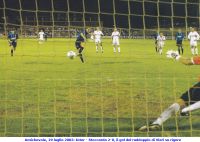 Amichevole, 29 luglio 2003: Inter - Stoccarda 2-0, il gol del raddoppio di Vieri su rigore