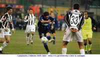 Campionato,1 febbraio 2004: Inter - Siena 4-0, gol di Recoba e Inter in vantaggio
