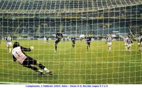 Campionato, 1 febbraio 2004: Inter - Siena 4-0, Recoba segna il 3 a 0