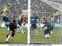 Campionato, 21 febbraio 2004: Milan - Inter 3-2, gol di Stankovic e Inter in vantaggio