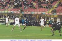 Coppa Italia, 4 dicembre 2003: Inter - Reggina 2-1, Cruz segna il gol del pareggio