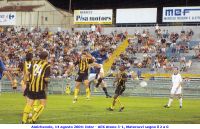 Amichevole, 14 agosto 2004: Inter - AEK Atene 5-1, Materazzi segna il 2 a 0