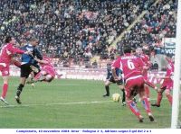 Campionato, 10 novembre 2004: Inter - Bologna 2-2, Adriano segna il gol del 2 a 1
