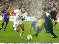 Champions League, 11 agosto 2004: Basilea - Inter 1-1, gol di Adriano e Inter in vantaggio