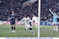 Champions League, 23 febbraio 2005: Porto - Inter 1-1, gol di Martins e Inter in vantaggio