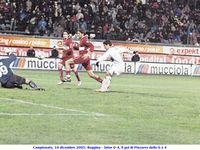 Campionato, 18 dicembre 2005: Reggina - Inter 0-4, il gol di Piazarro dello 0 a 4