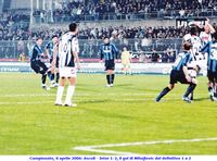 Campionato, 8 aprile 2006: Ascoli - Inter 1-2, il gol di Mihajlovic del definitivo 1 a 2