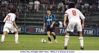 Trofeo Tim, 20 luglio 2005: Inter - Milan 5-4, Pizarro in azione