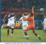 Campionato,  25 ottobre 2006:  Inter - Livorno 4 - 1, il gol di  Cruz del 4 a 1