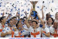 Campionato, 29 aprile 2007: festeggiamenti per la conquista del 15°  scudetto